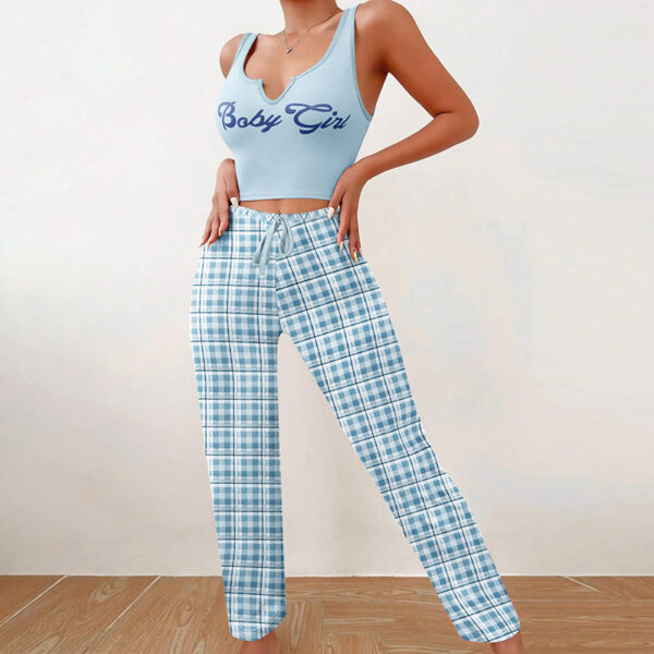 Matching Plaid Trousers & Top - Image 4