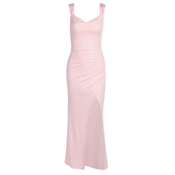 Slim Sleeveless Slit Dress - Image 7