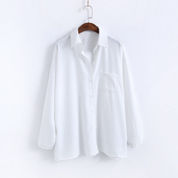 Loose Long Business Blouse